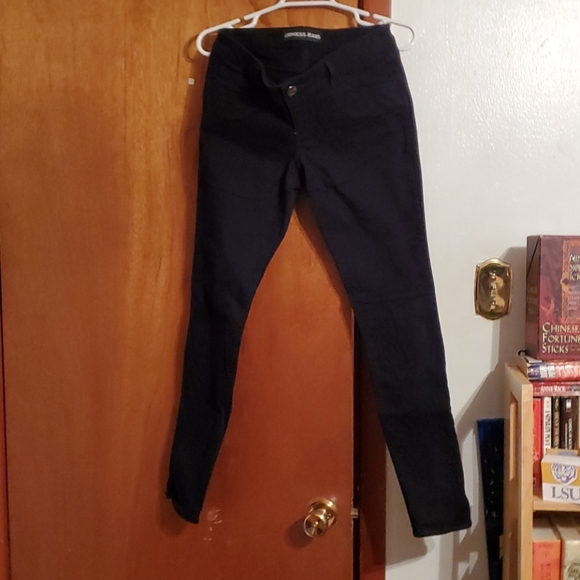 Express Jeans black legging pants - Picture 1 of 4